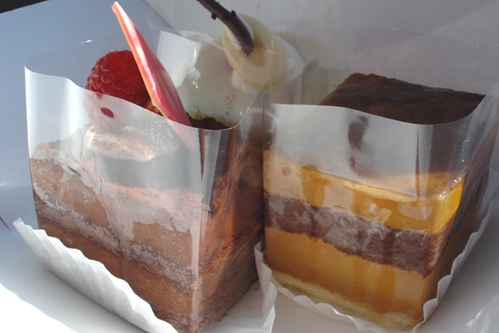 3 desserts from Sage French Cake