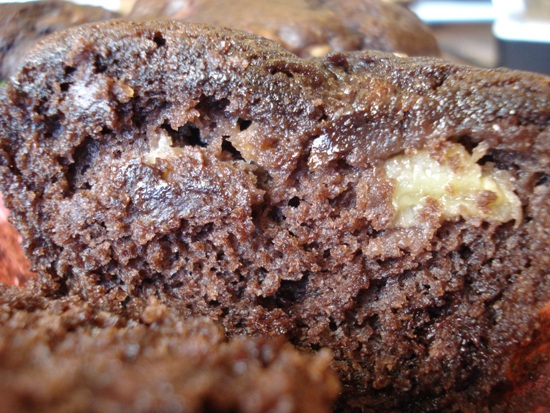 Double Chocolate Chip Muffins with Banana