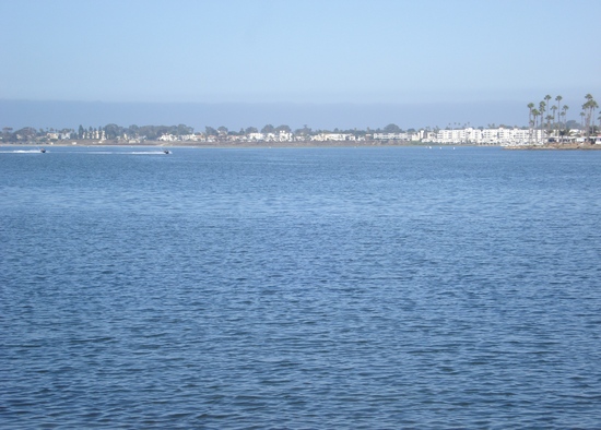 Pacific Beach from Mission Bay