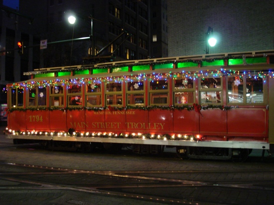 Christmas trolley