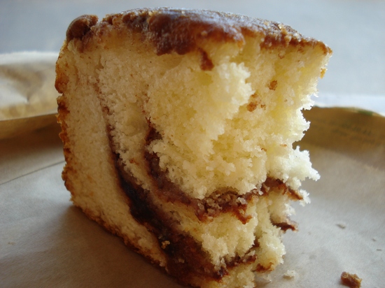 Reduced-Fat Cinnamon Swirl Coffee Cake