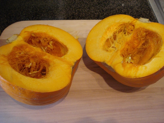 Pumpkin insides