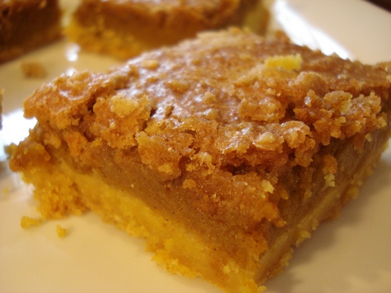 Pumpkin dessert recipe made with yellow cake mix information | btownbengal